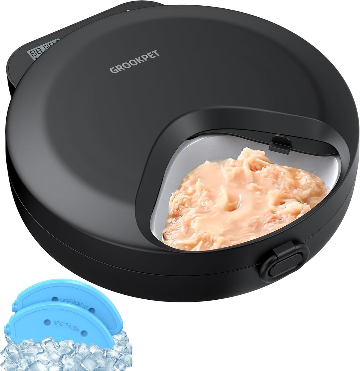 Futterautomat Katze Nassfutter Katzenfutter Automat: Futterspender Katze Mit Programmierbarem Timer Und Kuehlung - Trockenfutterspender Für Hund Kab_voghion.com