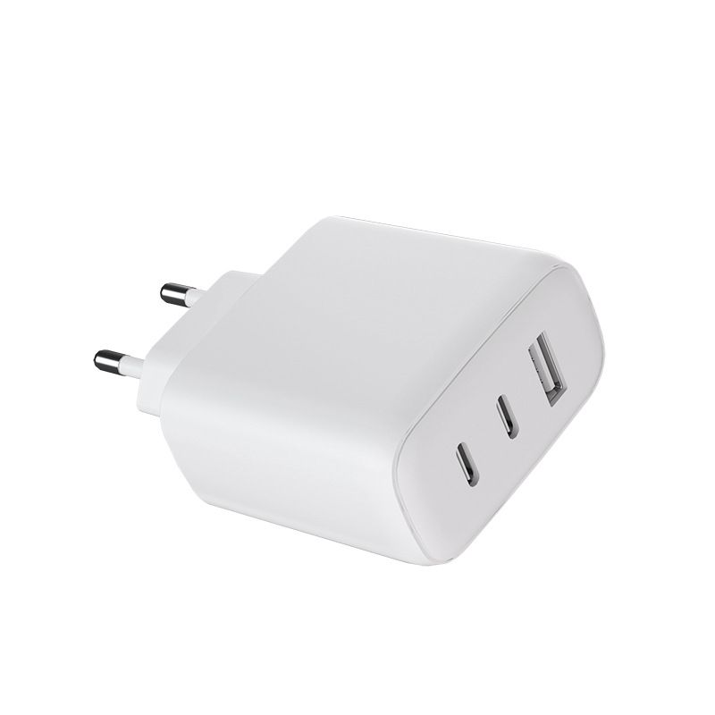 EU PD65W 2C1A .k3-Port Fast USB C Charger Blocks, Multiport PD Power & QC Plug Cube USBC Charging Brick_voghion.com