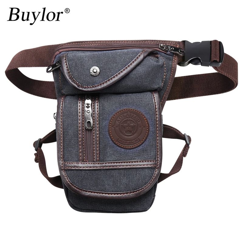 Herren Brusttaschen Hüfttaschen Tragbare Mode Beintasche Outdoor Sport Motorrad Reittasche Nylon Taktische Wanderbeintasche_voghion.com