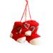 Christmas Stocking Ornaments Set – Knitted Polyester Mini Boot Decorations For Tree, Gifts & Holiday Displays (24pcs, Multi-Size & Color Options)_voghion.com