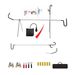 Car emergency use kit, camping lamp maintenance lamp bracket, brake caliper hook, fifth wheel pin puller, multi-functional vehicle maintenance parts b_voghion.com