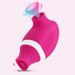 Succhiare Leccare 2 in 1 Vibratore per Clitoride per Donne Coppia Clitoride Succhiatore Lingua Stimolatore Orale Pompino Capezzoli M2023_voghion.com
