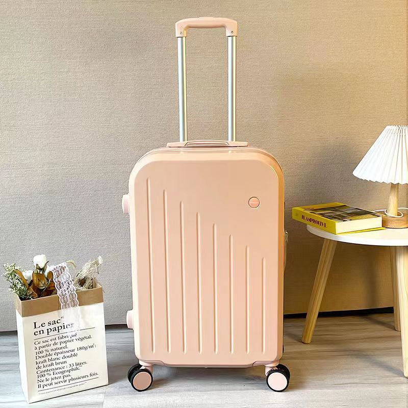 Kleiner Trolley-Koffer für Studenten Hochwertiger, robuster und langlebiger Koffer mit Passwortbox aus Leder für Herren_voghion.com