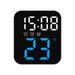 Creative New Temperature Simple LED Electronic Three Sets Of Alarms Entrance Hanging Multi-Scene Practical Clock 8015_voghion.com