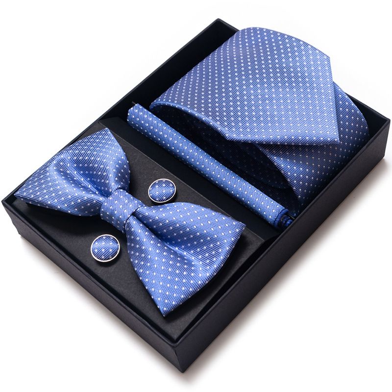 Men's Ties & Handkerchiefs hot selling men's tie tie set gift box 6 piece suit tie business formal tie Guangzhou manufacturer_voghion.com