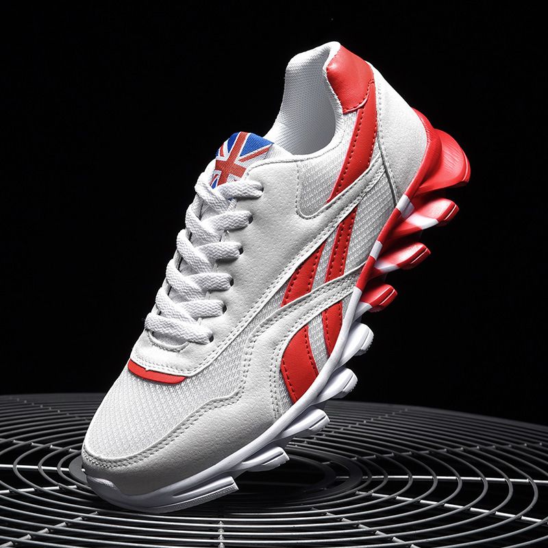 Zapatos deportivos para hombre, zapatillas de deporte de tela sintética, calzado fácil de limpiar, zapatillas de deporte para correr y caminar_voghion.com
