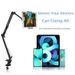 Metal Clip-On For Phone And Tablet, Lazy Live Streaming Desktop Bedside Watching Rotating Foldable Cantilever Stand_voghion.com