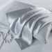 Silk-like Cooling Pillowcase Set - Hypoallergenic & Stain-Resistant, Luxury Satin Feel (2-Pack, Standard/Queen Size, Multiple Colors)_voghion.com