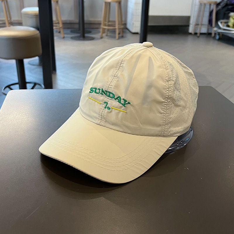 Unschlagbare Qualität, leichte Baseballkappe für Damen, weiches Oberteil, schnelltrocknend, Laufen im Freien, Sport, Duckbill Cap für Herren, kleines Gesicht, Sonne_voghion.com