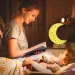 Crystal 3D Moon Lamp - Touch Dimming USB Ambient Light Girls Aesthetic_voghion.com