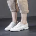 Leather Soft Summer White For Women Breathable Low Cut Comfortable Versatile Flat Bottom Non Slip Mesh Casual Board_voghion.com