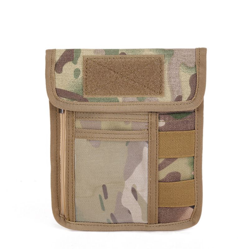 Camouflage Tactical Document Bag Collar Document Bag Exhibition Work Student Id Exhibition Document Set_voghion.com