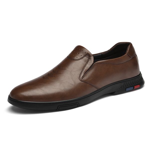 Lederschuhe Herrenschuhe Leder Herren Arbeitsschuhe Herrenschuhe Freizeitschuhe_voghion.com