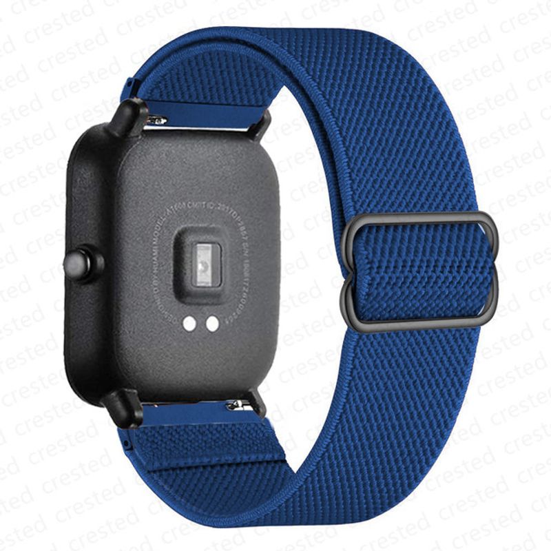 Correa elástica de nailon para reloj Amazfit GTS 4/2/2e/3/GTS2 Mini/GTR/4/3/Pro/GTR2/42mm/stratos, correa de 20mm/22mm para Amazfit bip_voghion.com