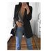 Women's Oversized Blazer Jacket – Long Sleeve Notched Lapel Open Front Coat, Trendy Workwear & Streetwear (18 Colors, S-5XL)_voghion.com
