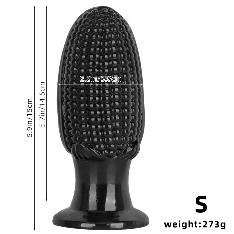 5.6/6.7/7.7cm Corn And Vegetables Butt Plug Products Women's Masturbation Device Anal Male Adult Sex Product S_voghion.com