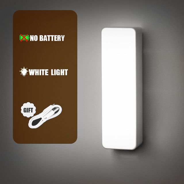 Lampka nocna LED wisząca magnetyczna USB bezprzewodowa lampa do garderoby bezstopniowe przyciemnianie do sypialni czytanie dom kuchnia garderoba wystrój_voghion.com