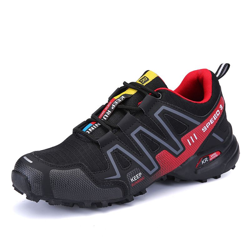 Nouvelles chaussures de cyclisme de loisirs en plein air de grande taille transfrontalières chaussures d'alpinisme chaussures de randonnée de sport de vélo pour hommes chaussures basses antidérapantes_voghion.com