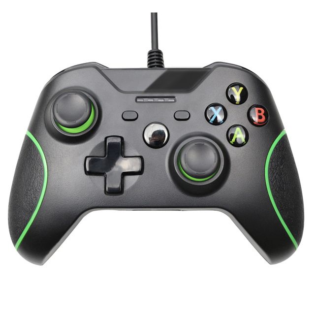 USB vezetékes kontroller Xbox One videojáték-joystickhez Microsoft Xbox One Slim gamepad vezérlő joystick Windows PC-hez_voghion.com