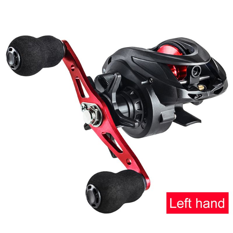Roată de pescuit AC2000 ușoară, raport de transmisie 6.3:1, pentru Baitcasting, stânga/dreapta, 17.64LB, rezistență maximă la apă sărată, stânga/dreapta_voghion.com