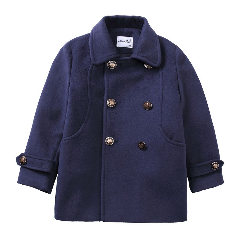 Autumn And Winter Clothes For Kindergarten Students, English Style Woolen Coat, School Uniform Suit, Three Piece Children's Class Uniform_voghion.com
