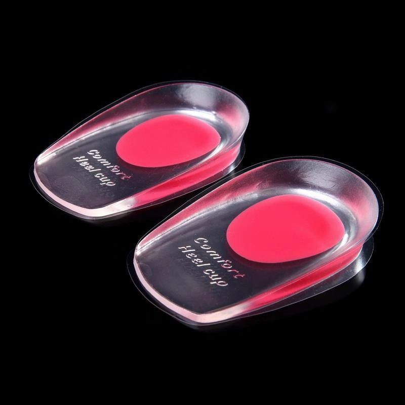 Shoe AccessoriesHeel Pad Thickened Half Size Heel Cup Shock Absorption Heel Pad Silicone Heel Pad_voghion.com