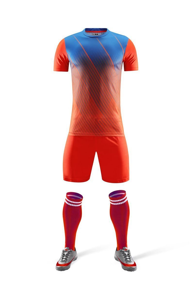 Speed Jerseys, Children's Group Buying, Sports Team Uniforms, Printed Short Sleeved Football Suit Sets, Student_voghion.com