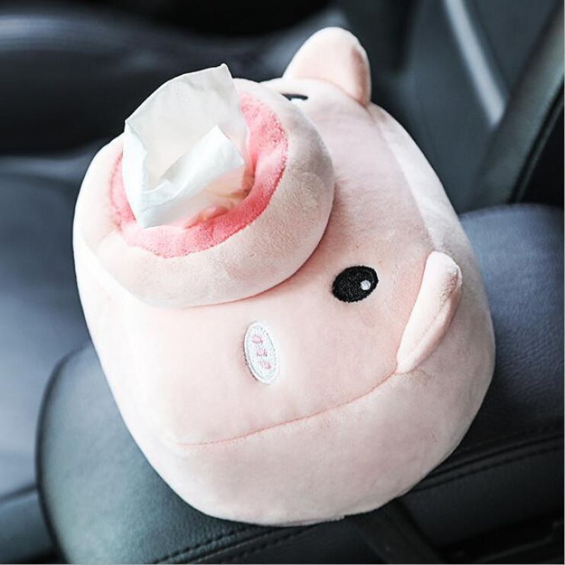 Caixa de lenços de papel para carro, produtos de qualidade, sacola de papel, decoração de carro, boneca pendurada, fábrica de acessórios de interior_voghion.com