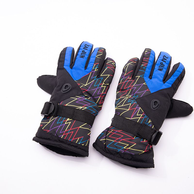 Fahrradhandschuhe Frühling und Winter, heiß verkaufte, verdickte, warme Skihandschuhe, wasserdicht, winddicht, für Outdoor-Fahrradtouren_voghion.com