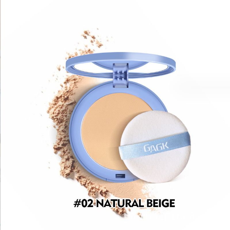Matte Dry and Wet Powder Setting Makeup Natural Concealer Lasting Waterproof Powder Facial Makeup_voghion.com