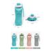 Collapsible Silicone Water Bottle Portable Leakproof Travel Sports Bottle BPA-Free Foldable Outdoor Hiking Camping Bottle Reusable Lightweight Bottle_voghion.com