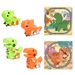DIY Cartoon Dinosaur Puzzle Winding Children's Toy Kindergarten 3-6 Years Old Gift_voghion.com