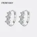 PERFANY 072CT Tutti gli orecchini per donna S925 Argento puro Diamante da laboratorio Temperamento Gioielli da sposa alla moda 251013_voghion.com