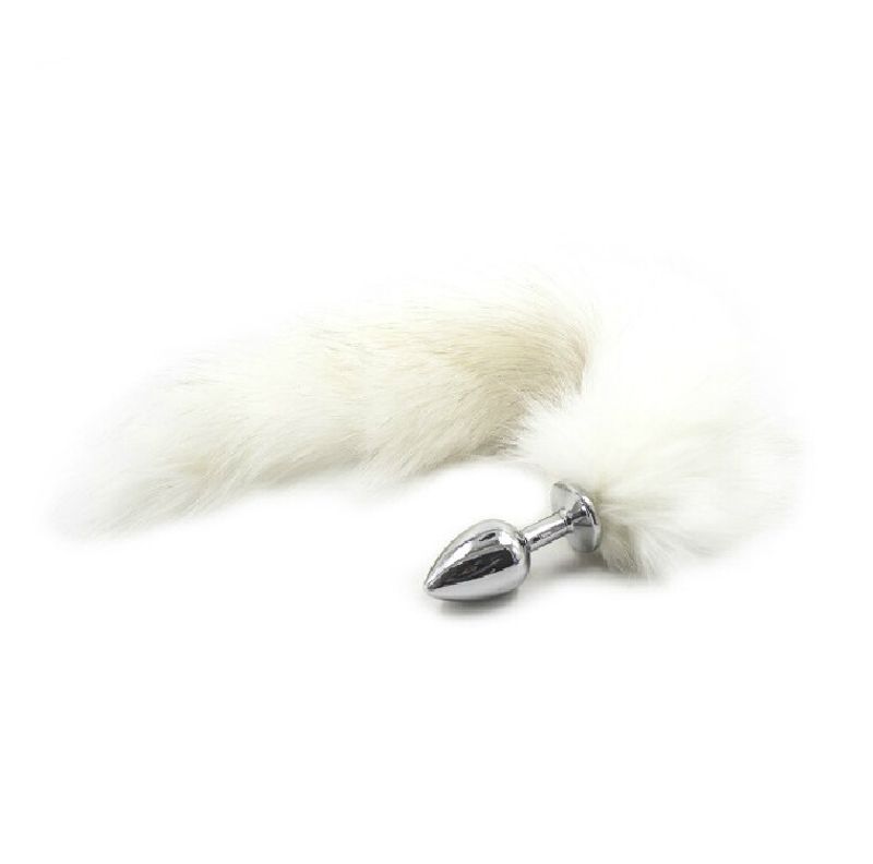 Sex Products MizzZee Fox Tail Metal Anal Plug Alternative Toys Adult Products Sex Products_voghion.com