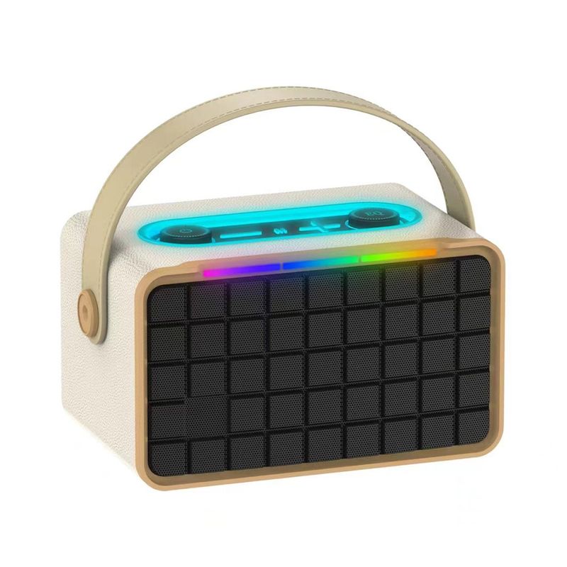 NewRixing NR8801 15W Haut-parleur Bluetooth extérieur portable Haut-parleur stéréo TWS (kaki)_voghion.com