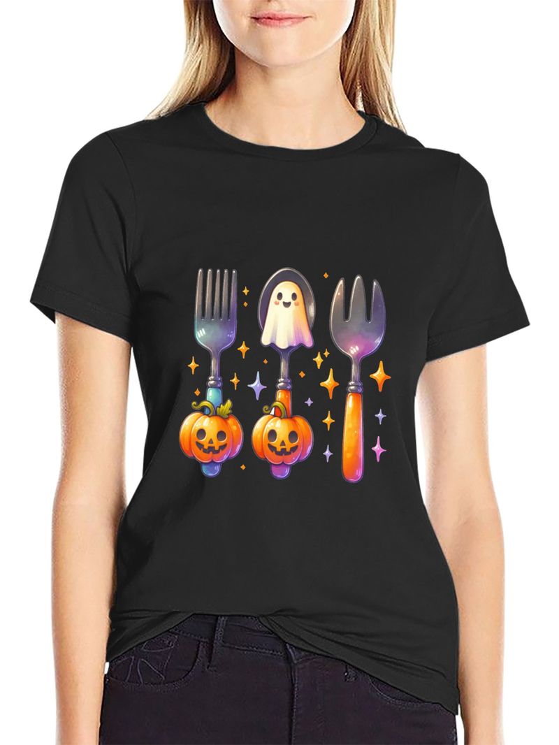 Frühling und Sommer neue Damenmode aus Europa und Amerika, lockere Oberteile, bedruckte Damen-T-Shirts_voghion.com