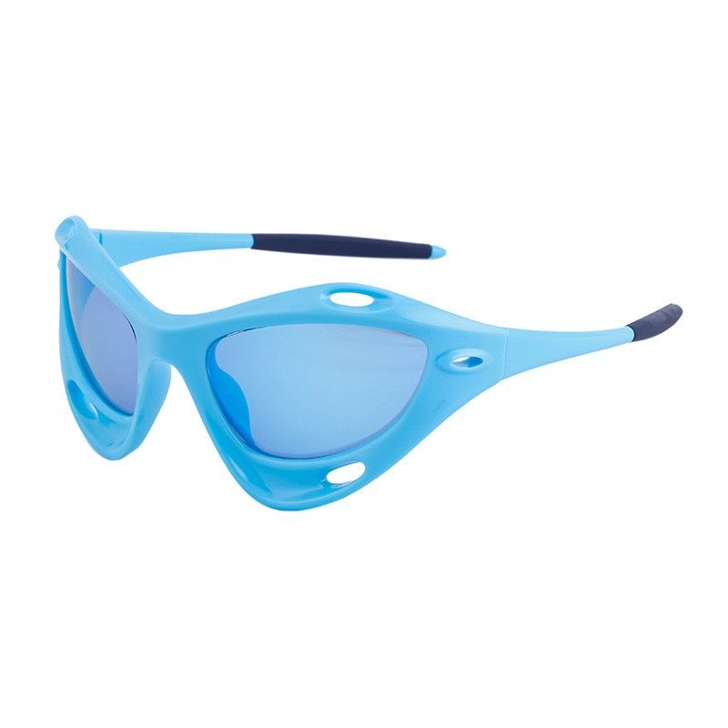 New arrival windproof sports sunglasses one piece frame cycling sun glasses_voghion.com