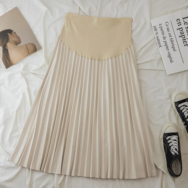 Winter Fashion Clothing for Pregnant Women Skirts Pregnancy Pants Maternity Dress_voghion.com