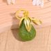 cute Fruit Keychain Pear Bag Key Ring Exquisite Car Pendant_voghion.com
