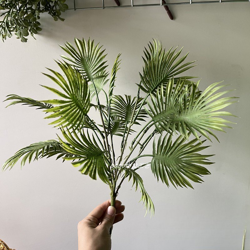 Simulierte hängende Rattan-Grünpflanze Chlorophytum Comosum Persischer Farn Wandrohr Deckentür Kopfdekoration_voghion.com