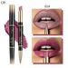 Hot-Selling Makeup QIC Dual-Ended Lip Liner Matte Waterproof Non-Staining 13 Colors Lipstick Pen_voghion.com