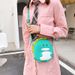 Portamonete per bambini dei cartoni animati 2022 Nuovo dinosauro in silicone per bambine piccole Borsa a tracolla carina, brutta e adorabile, alla moda_voghion.com