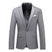 CT 2025 Autumn New Men's Solid Color One-Button Blazer Plus Size Fashion Slim Fit Suit Jacket For Men_voghion.com