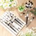 12 Sets Kunststoff Perlen Stift Leopard Kuh Zebra Holzperlen Set DIY Holzperlen Dekostift Farbe Großlochperlen Silikon_voghion.com