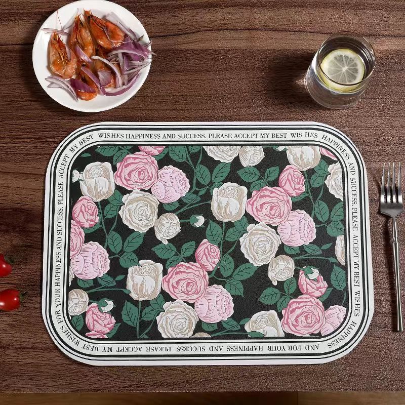 Unbeatable Quality American Light Placemat PU Leather Table Mat Waterproof Oilproof And Heatproof Oversized Mouse Writing Office Desk Pad_voghion.com