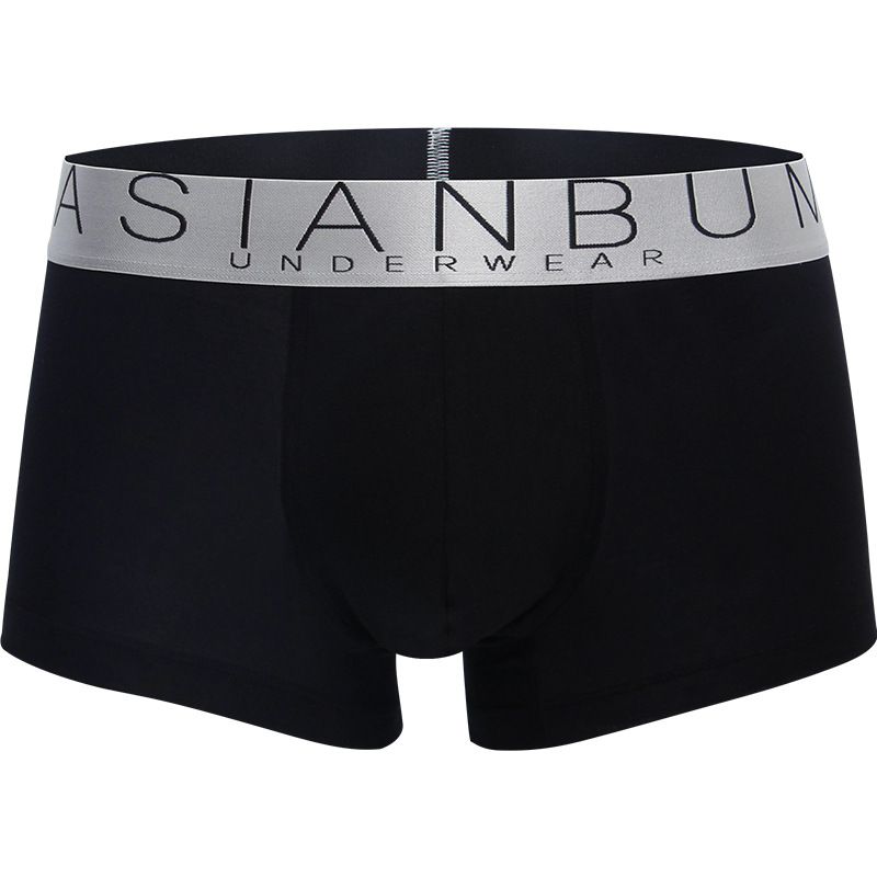 Herrenbekleidung Herrenhose mit mittelhohem bis flachem Bein, einfarbig, modal, atmungsaktiv, modische Pendlerunterwäsche, große Tasche, Herrenunterwäsche_voghion.com