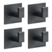 4-Pack 3M Adhesive Hooks - Strong Wall Mounted Hangers_voghion.com