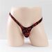 Beauty New U Convex Pouch Large Space Thong Bright Color Elastic Sexy Low Waist Men's T-Panties_voghion.com