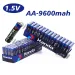 AA 1.5V9600mah Disposable Carbon Zinc Manganese Dry Battery Suitable for Small Toys Remote Control Clock LED Light Brand New_voghion.com
