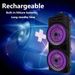 6000W Portable Bluetooth Speaker Sub Woofer Heavy Bass Party Sound System Mic_voghion.com